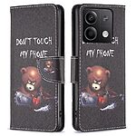 Θήκη Xiaomi Redmi Note 13 5G OEM Angry bear with chainsaw με βάση στήριξης