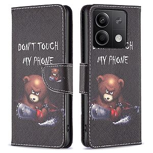 Θήκη Xiaomi Redmi Note 13 5G OEM Angry bear with chainsaw με βάση στήριξης