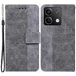 Θήκη Xiaomi Redmi Note 13 5G Mad Mask Leather Wallet Case Geometry Style με βάση στήριξης