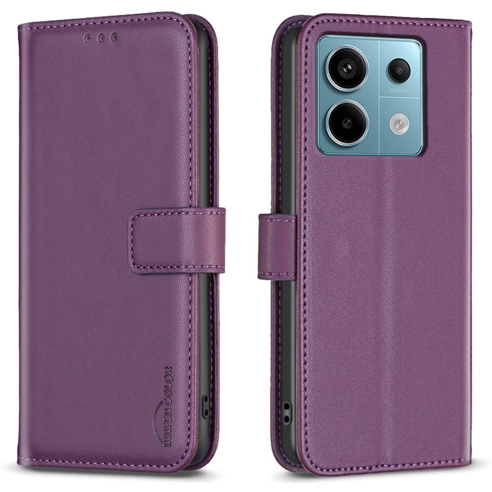 Θήκη Xiaomi Redmi Note 13 Pro 4G / Poco M6 Pro BINFEN COLOR Leather Wallet series 12 με βάση στήριξης Θήκη Xiaomi Redmi Note 13 Pro 4G / Poco M6 Pro BINFEN COLOR Leather Wallet series 12 με βάση στήριξης