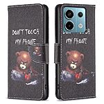 Θήκη Xiaomi Redmi Note 13 Pro 4G / Poco M6 Pro OEM Angry bear with chainsaw με βάση στήριξης