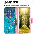 υποδοχές καρτών και μαγνητικό κούμπωμα Flip Wallet από συνθετικό δέρμα και TPU