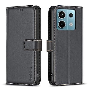 Θήκη Xiaomi Redmi Note 13 Pro 5G / Poco X6 5G BINFEN COLOR Leather Wallet series 12 με βάση στήριξης