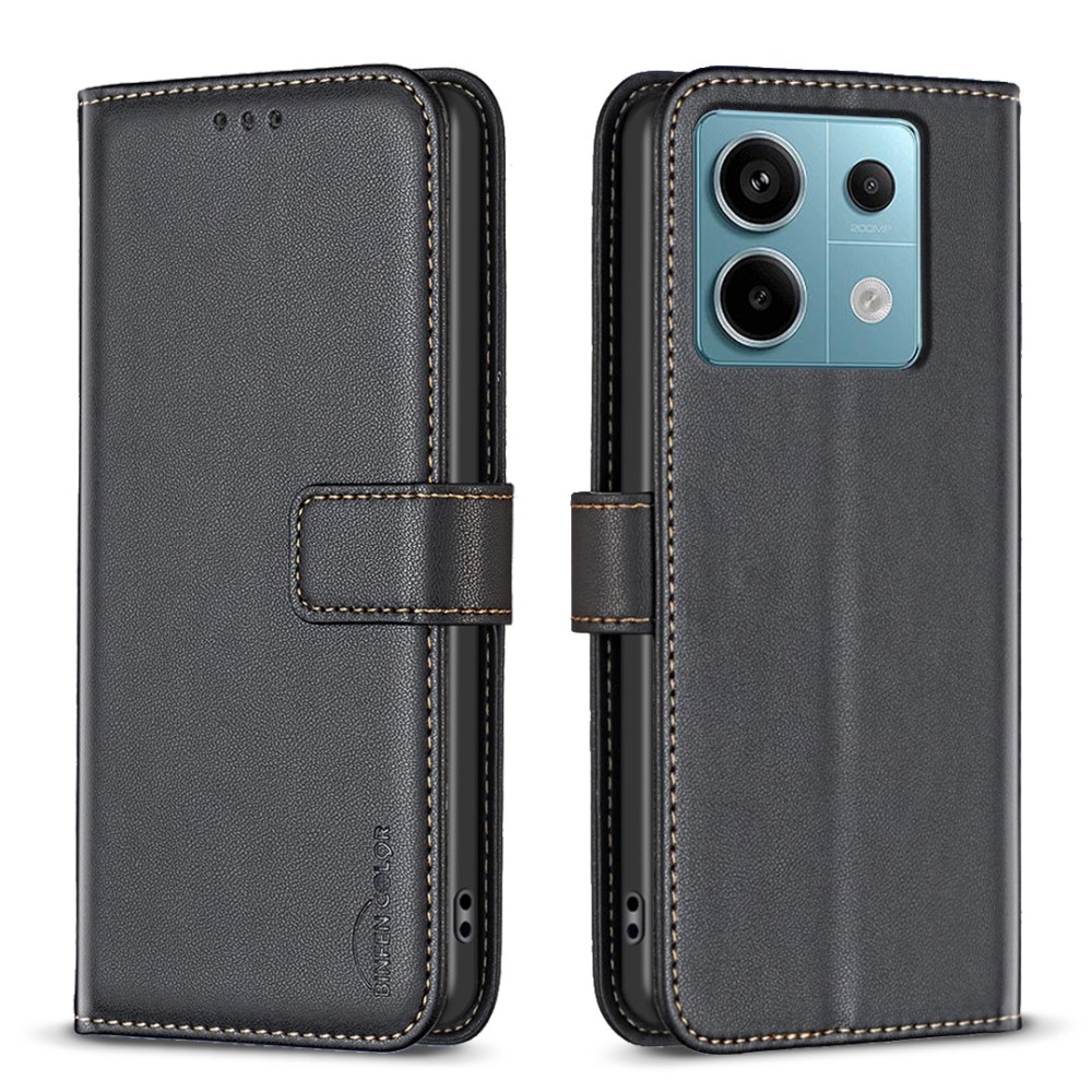 Θήκη Xiaomi Redmi Note 13 Pro 5G / Poco X6 5G BINFEN COLOR Leather Wallet series 12 με βάση στήριξης Θήκη Xiaomi Redmi Note 13 Pro 5G / Poco X6 5G BINFEN COLOR Leather Wallet series 12 με βάση στήριξης