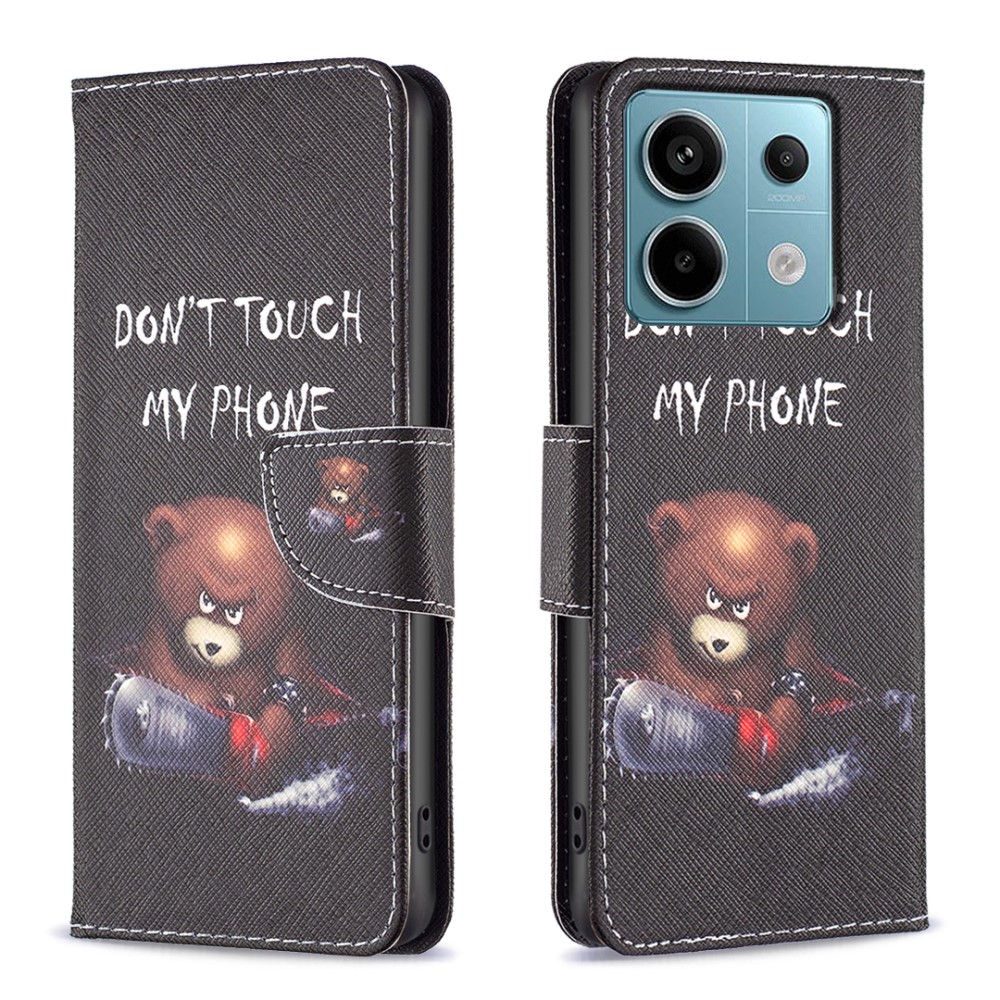 Θήκη Xiaomi Redmi Note 13 Pro 5G / Poco X6 5G OEM Angry bear with chainsaw με βάση στήριξης Θήκη Xiaomi Redmi Note 13 Pro 5G / Poco X6 5G OEM Angry bear with chainsaw με βάση στήριξης