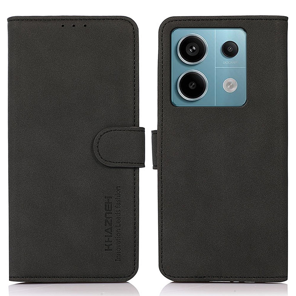 Θήκη Xiaomi Redmi Note 13 Pro 5G / Poco X6 5G KHAZNEH Litchi Retro Texture Leather με βάση στήριξης Θήκη Xiaomi Redmi Note 13 Pro 5G / Poco X6 5G KHAZNEH Litchi Retro Texture Leather με βάση στήριξης