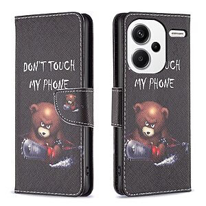 Θήκη Xiaomi Redmi Note 13 Pro+ 5G OEM Angry bear with chainsaw με βάση στήριξης
