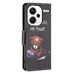 Θήκη Xiaomi Redmi Note 13 Pro+ 5G OEM Angry bear with chainsaw με βάση στήριξης, υποδοχές καρτών και μαγνητικό κούμπωμα Flip Wallet από συνθετικό δέρμα και TPU - Image 5