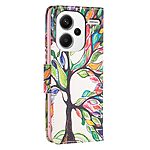 Θήκη Xiaomi Redmi Note 13 Pro+ 5G OEM Colorized Tree με βάση στήριξης, υποδοχές καρτών και μαγνητικό κούμπωμα Flip Wallet από συνθετικό δέρμα και TPU - Image 5