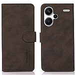 Θήκη Xiaomi Redmi Note 13 Pro+ 5G KHAZNEH Litchi Skin Texture Leather με βάση στήριξης