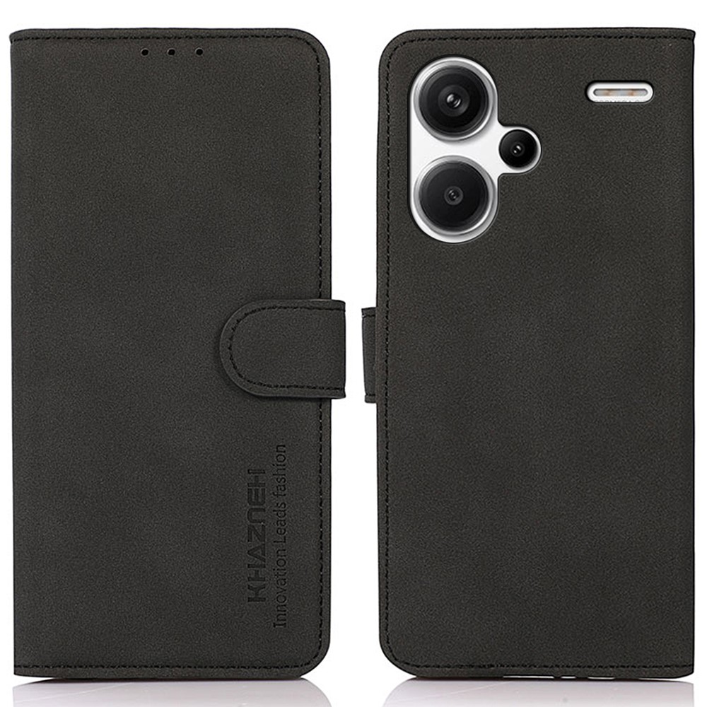 Θήκη Xiaomi Redmi Note 13 Pro+ 5G KHAZNEH Litchi Skin Texture Leather με βάση στήριξης Θήκη Xiaomi Redmi Note 13 Pro+ 5G KHAZNEH Litchi Skin Texture Leather με βάση στήριξης
