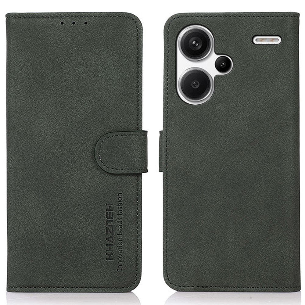 Θήκη Xiaomi Redmi Note 13 Pro+ 5G KHAZNEH Litchi Skin Texture Leather με βάση στήριξης Θήκη Xiaomi Redmi Note 13 Pro+ 5G KHAZNEH Litchi Skin Texture Leather με βάση στήριξης