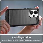 Θήκη Xiaomi Redmi Note 13 Pro+ 5G Mad Mask Brushed TPU Carbon Πλάτη μαύρο - Image 5