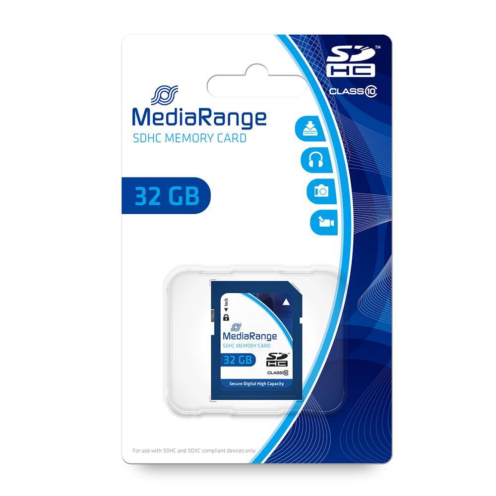 0019863_0 MediaRange SDHC Class 10 32 GB (High Capacity) (MR964) - Image 1