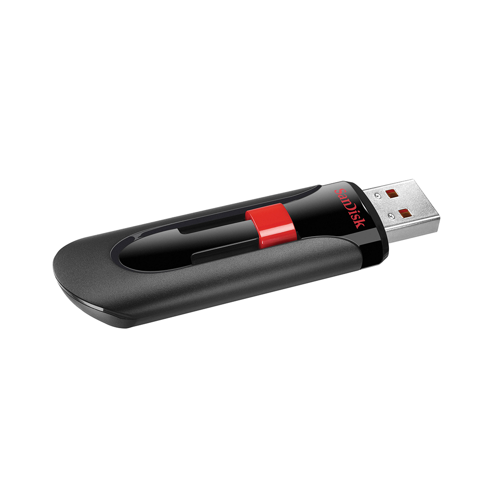 0036311_0 SanDisk Cruzer Glide 128GB USB 2.0 (SDCZ60-128G-B35) (SANSDCZ60-128G-B35) - Image 1