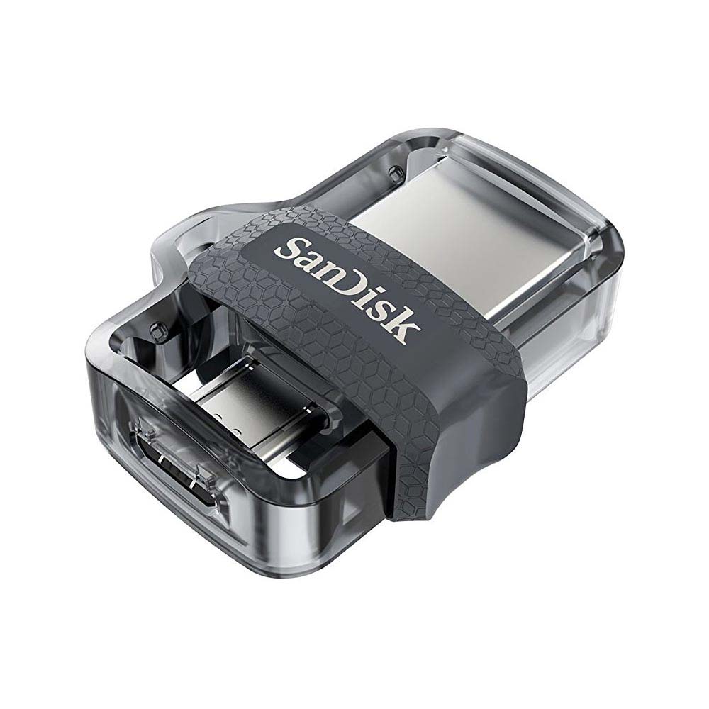 0037605_0 SanDisk Ultra Dual Drive m3.0 128GB (SDDD3-128G-G46) (SANSDDD3-128G-G46) - Image 1