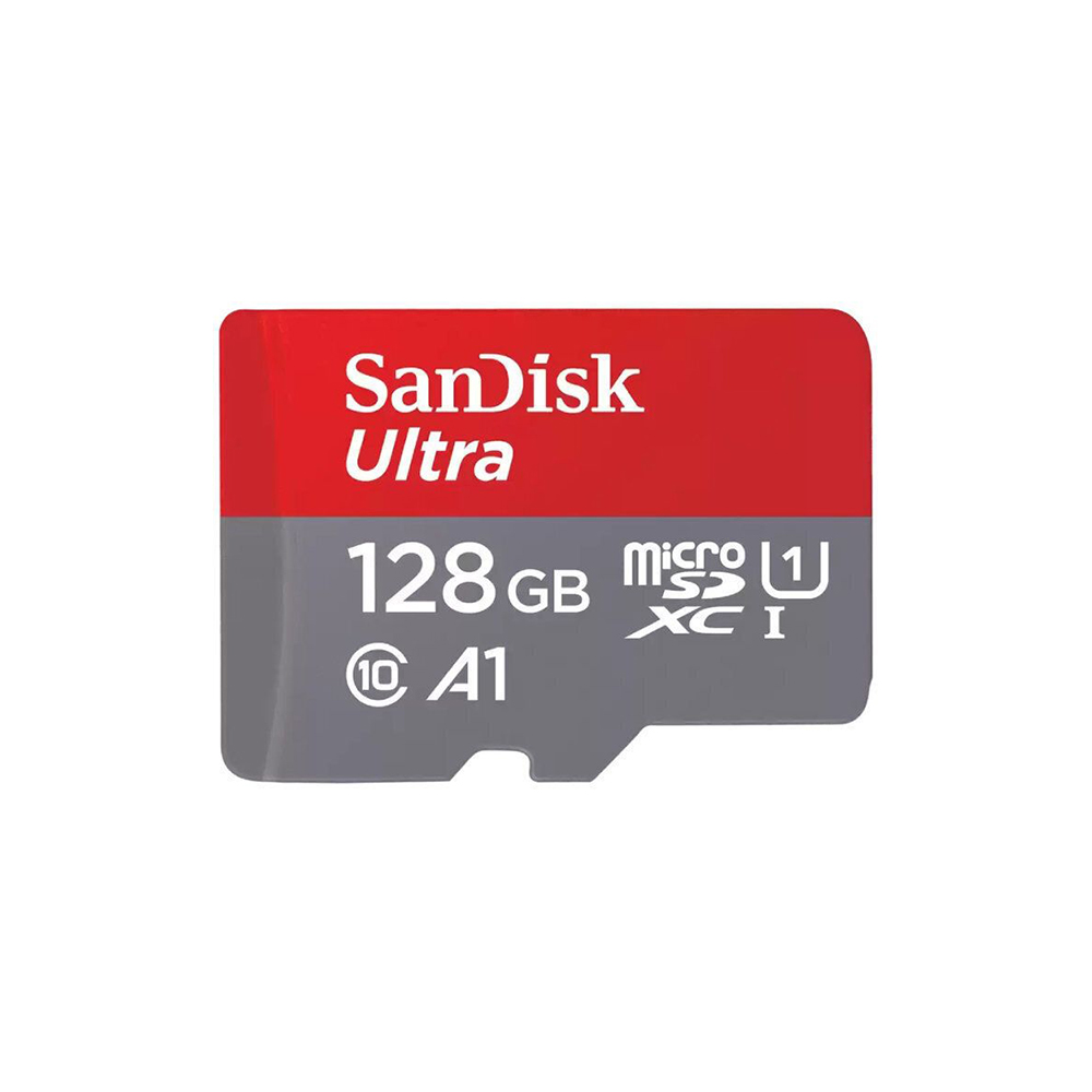0054854_0 Sandisk Ultra microSDXC 128GB Class 10 U1 A1 UHS-I με αντάπτορα 140MB/s (SDSQUAB-128G-GN6MA) (SANSDSQUAB-128G-GN6MA) - Image 1