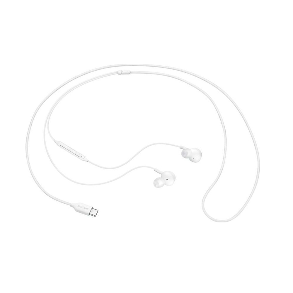 0057063_0 Samsung EO-IC100 In-ear Handsfree USB-C White (EO-IC100BWEGEU) (SAMEOIC100BWEGEU) - Image 1