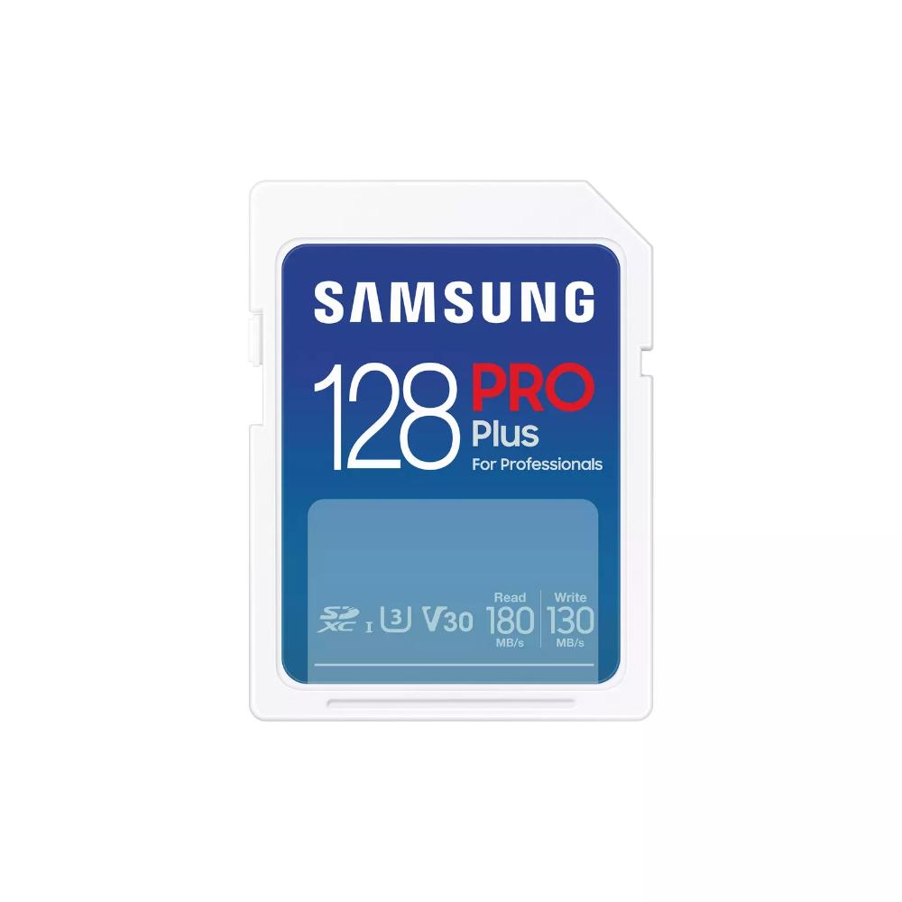 0064401_0 Samsung Pro Plus SDXC 128GB Class 3 U3 V30 UHS-I (MB-SD128S/EU) (SAMMB-SD128S-EU) - Image 1