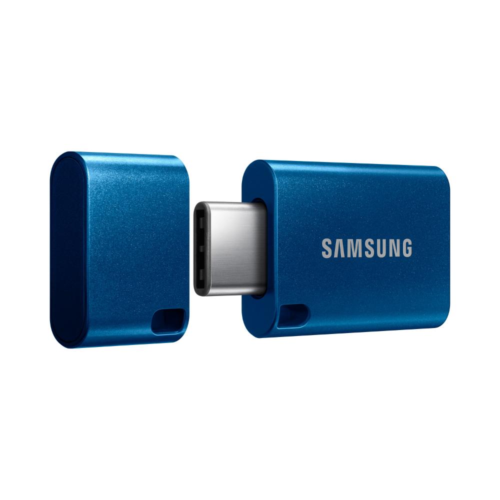 0064411_0-1 Samsung 256GB USB 3.1 Stick with USB-C Connection Blue (MUF-256DA/APC) (SAMMUF-256DA-APC) - Image 1