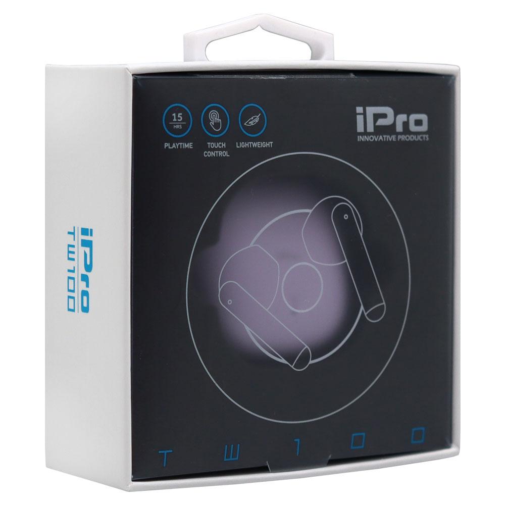 0064868_0 iPro True Wireless Bluetooth Earphones TW100 Purple (010701-0255) (IPRO010701-0255) - Image 1