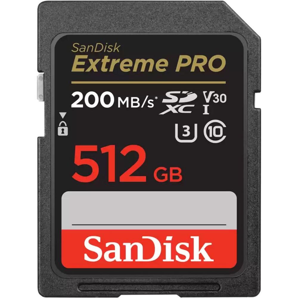 0065226_0 Sandisk Extreme Pro SDXC UHS-I 512GB (SDSDXXD-512G-GN4IN) (SANSDSDXXD-512G-GN4IN) - Image 1