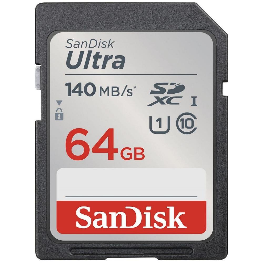 0065234_0 Sandisk Ultra SDXC UHS-I 64GB (SDSDUNB-064G-GN6IN) (SANSDSDUNB-064G-GN6IN) - Image 1