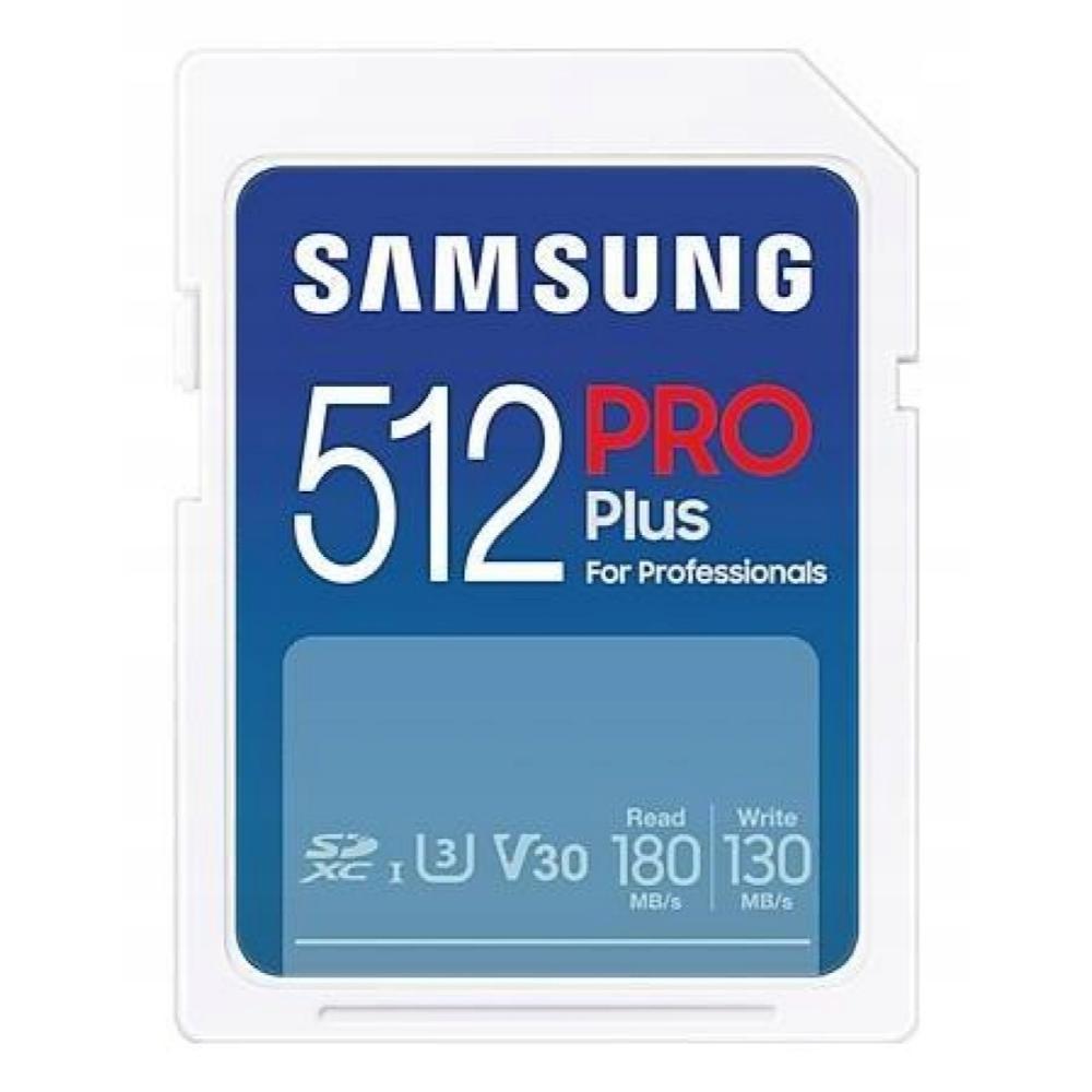 0065439_0 Samsung Pro Plus SDXC 512GB Class 10 U3 V30 UHS-I with USB Reader (MB-SD512SB/WW) (SAMMB-SD512SB-WW) - Image 1