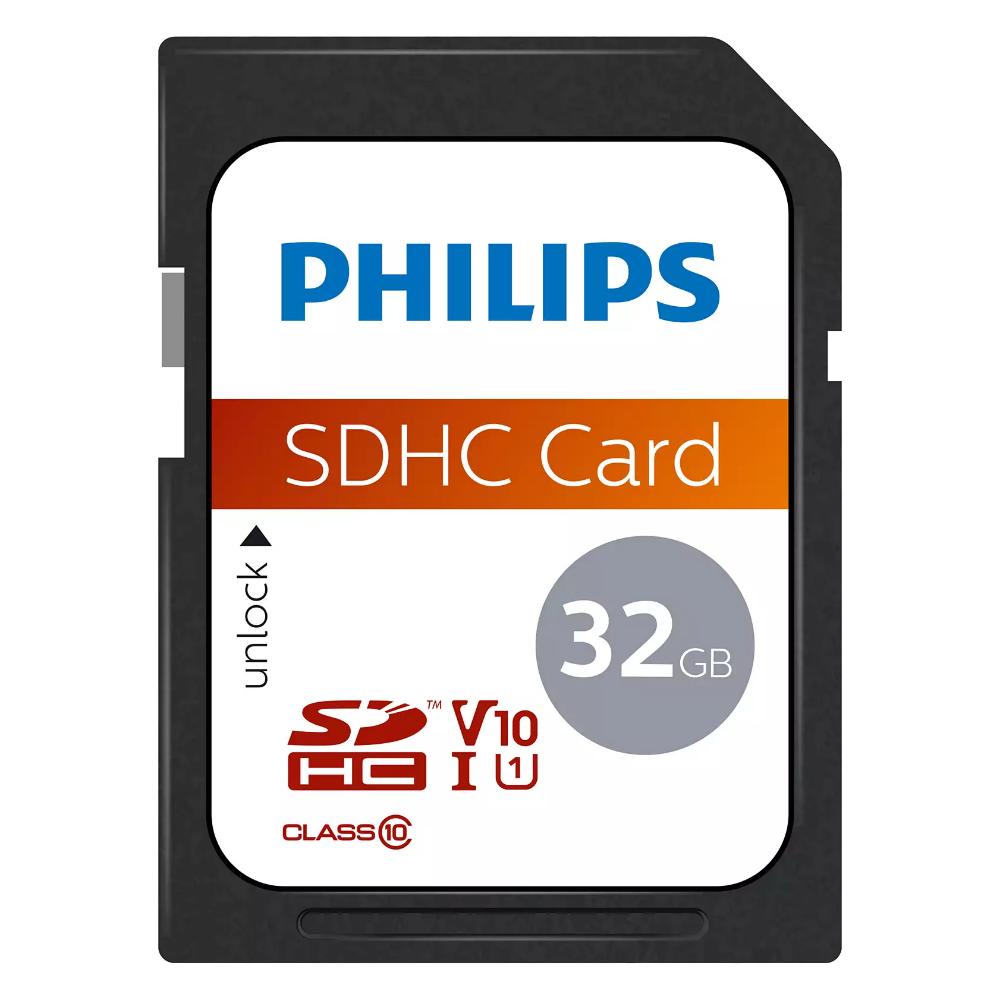 0066003_0 Philips SDHC 32GB Class 10 U1 V10 UHS-I (FM32SD45B/00) (PHIFM32SD45B-00) - Image 1