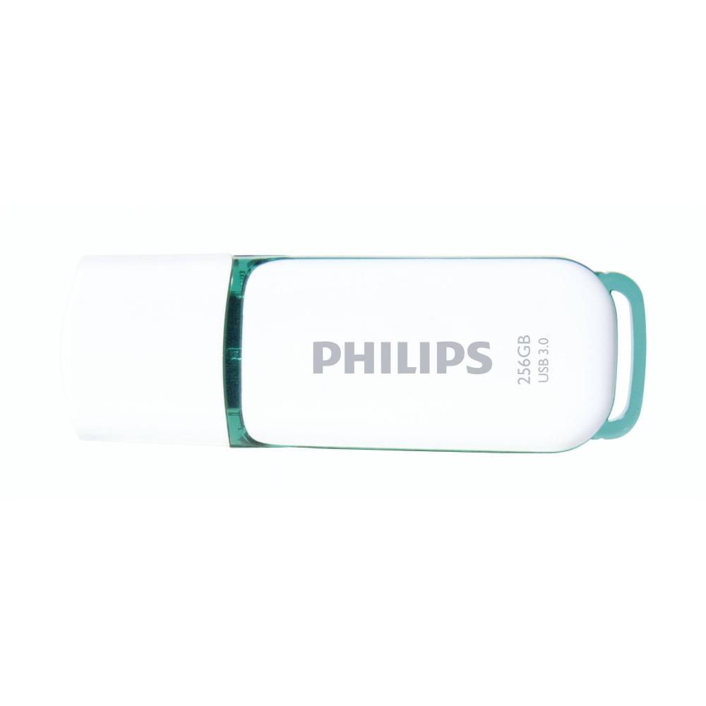 0066016_0 Philips Snow 256GB USB 3.1 Stick Πράσινο (FM25FD75B/00) (PHIFM25FD75B-00) - Image 1