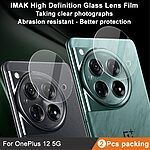Αντιχαρακτικό γυαλί κάμερας IMAK για OnePlus 12 5G Camera lens Tempered Glass 9H – 0.15mm 2τμχ. - Image 2