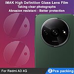Αντιχαρακτικό γυαλί κάμερας IMAK για Xiaomi Redmi A3 Camera lens Tempered Glass 9H – 0.15mm 2τμχ. - Image 4