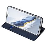 Θήκη Honor Magic6 Pro 5G DUX DUCIS Skin Pro Series με βάση στήριξης, υποδοχή καρτών και μαγνητικό κούμπωμα Flip Wallet από συνθετικό δέρμα και TPU μπλε - Image 3