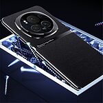 Θήκη Honor Magic6 Pro 5G Mad Mask Inner Edge V2 πλάτη από συνθετικό δέρμα TPU λευκό - Image 2