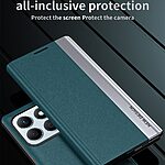 Θήκη Honor X8b New Design Leather Stand Cover από συνθετικό δέρμα λευκό - Image 3