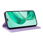 Θήκη Honor X8b YIKATU Folio Series με βάση στήριξης, υποδοχή καρτών και μαγνητικό κούμπωμα Flip Wallet από συνθετικό δέρμα και TPU μωβ ανοιχτό - Image 4