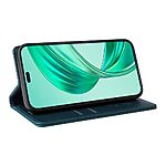 Θήκη Honor X8b YIKATU Folio Series με βάση στήριξης, υποδοχή καρτών και μαγνητικό κούμπωμα Flip Wallet από συνθετικό δέρμα και TPU πράσινο - Image 4