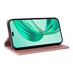 Θήκη Honor X8b YIKATU Folio Series με βάση στήριξης, υποδοχή καρτών και μαγνητικό κούμπωμα Flip Wallet από συνθετικό δέρμα και TPU ροζ χρυσό - Image 4