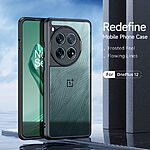 Θήκη OnePlus 12 5G DUX DUCIS Aimo Series - Ανθεκτική στις Πτώσεις μαύρο - Image 3