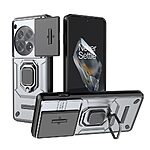 Θήκη OnePlus 12 5G Mad Mask Camshield Armor Guard v3 Πλάτη με προστασία για την κάμερα, Kickstand και Βάση στήριξης από σκλήρό Premium TPU γκρι - Image 4