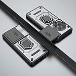 Θήκη OnePlus 12 5G Mad Mask Camshield Armor Guard v3 Πλάτη με προστασία για την κάμερα, Kickstand και Βάση στήριξης από σκλήρό Premium TPU γκρι - Image 5