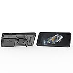 Θήκη OnePlus 12 5G Mad Mask Camshield Armor Guard v3 Πλάτη με προστασία για την κάμερα, Kickstand και Βάση στήριξης από σκλήρό Premium TPU μαύρο - Image 3