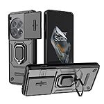 Θήκη OnePlus 12 5G Mad Mask Camshield Armor Guard v3 Πλάτη με προστασία για την κάμερα, Kickstand και Βάση στήριξης από σκλήρό Premium TPU μαύρο - Image 4