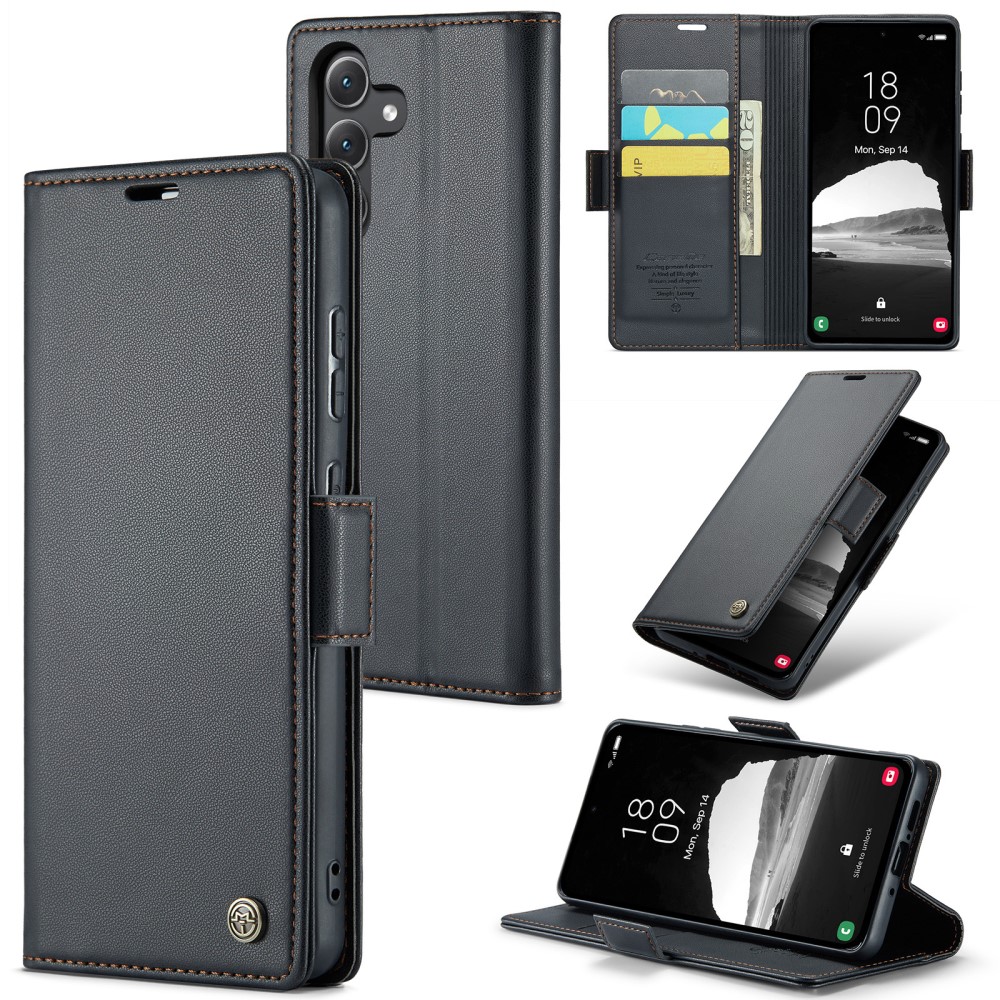 Θήκη Samsung Galaxy A35 5G CASEME 023 Series Πορτοφόλι με βάση στήριξης Θήκη Samsung Galaxy A35 5G CASEME 023 Series Πορτοφόλι με βάση στήριξης