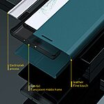 Θήκη Samsung Galaxy A35 5G New Design Leather Stand Cover από συνθετικό δέρμα μπλε σκούρο - Image 4