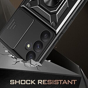 Kickstand και Βάση στήριξης από σκλήρό Premium TPU μπλε