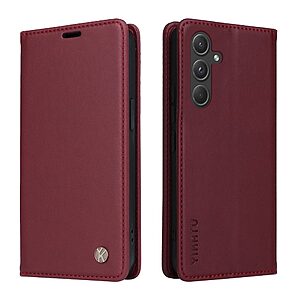 Θήκη Samsung Galaxy A55 5G YIKATU Folio Series με βάση στήριξης