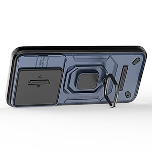 Kickstand και Βάση στήριξης από σκλήρό Premium TPU μπλε