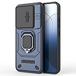 Θήκη Xiaomi 14 5G Mad Mask Camshield Armor Guard v3 Πλάτη με προστασία για την κάμερα, Kickstand και Βάση στήριξης από σκλήρό Premium TPU μπλε - Image 3