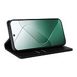 Θήκη Xiaomi 14 5G YIKATU Folio Series με βάση στήριξης, υποδοχή καρτών και μαγνητικό κούμπωμα Flip Wallet από συνθετικό δέρμα και TPU μαύρο - Image 4